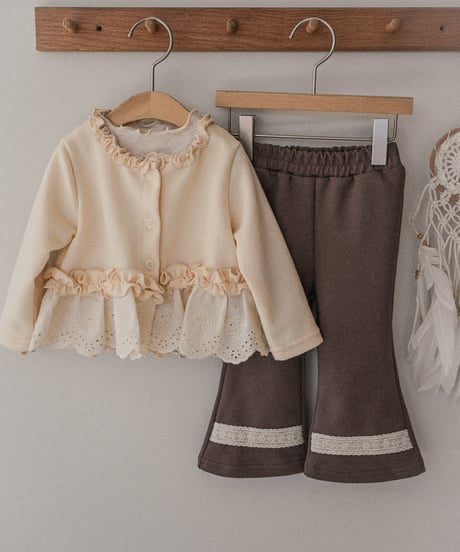 [即納]Roa lace frill cardigan