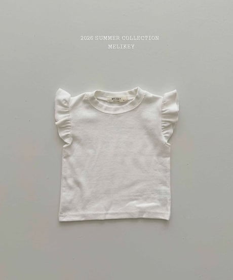 59[予約]melikey macaron frill t-shirt