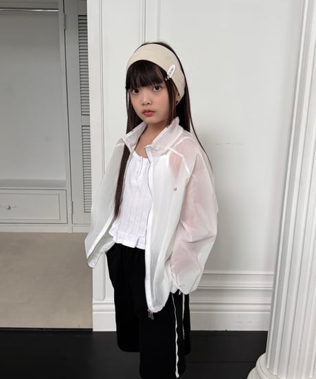 89[予約]matilda&lee see through windbreaker