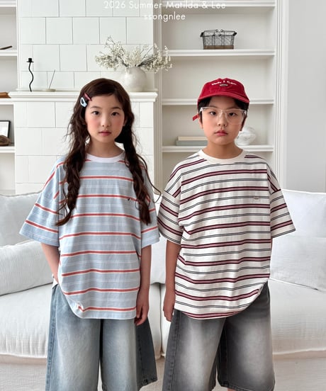 43[予約]matilda&lee melbourne border tee