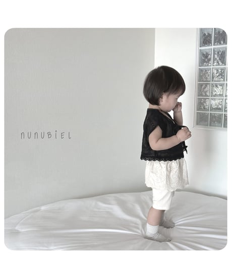 64[予約]nunubiel lace skirt leggings