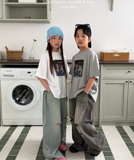 45[予約]matilda&lee cinema puppy tee