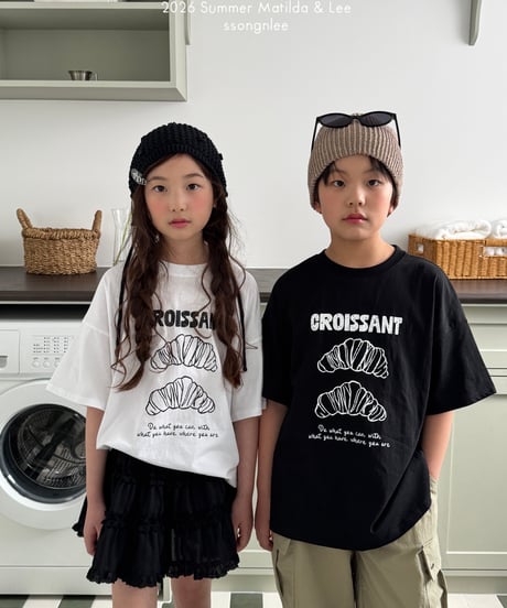 48[予約]matilda&lee croissant tee