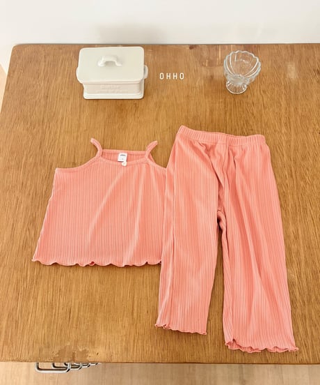 38[予約]ohho heart pleated pants