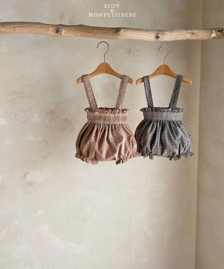 14[予約]elov&monpetitbebe reve romper