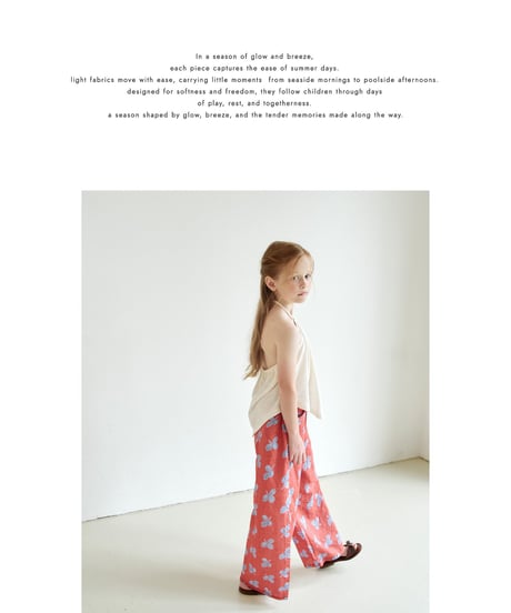 23[予約]ROSETTE aloha pants(JS有)