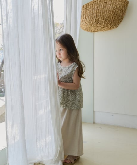 26[予約]mon Atelier cross blouse