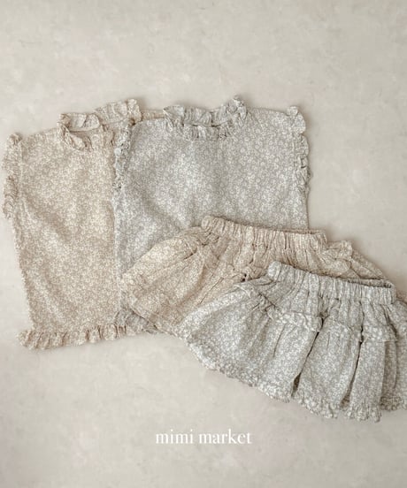 8[予約]mimi market line skirt