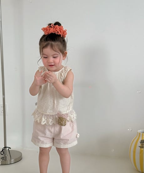 38[予約]mydaughter lace summer two-piece set
