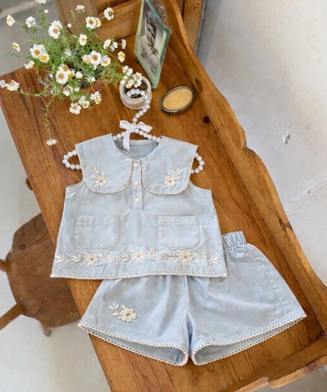 12[予約]marron lily pants(XS-L)