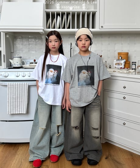 35[予約]matilda&lee friends dog tee