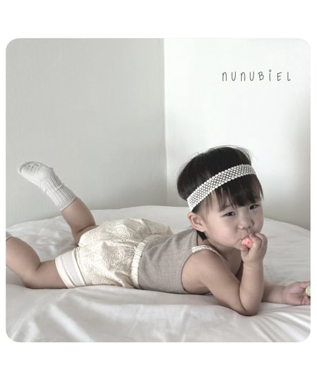 64[予約]nunubiel lace skirt leggings