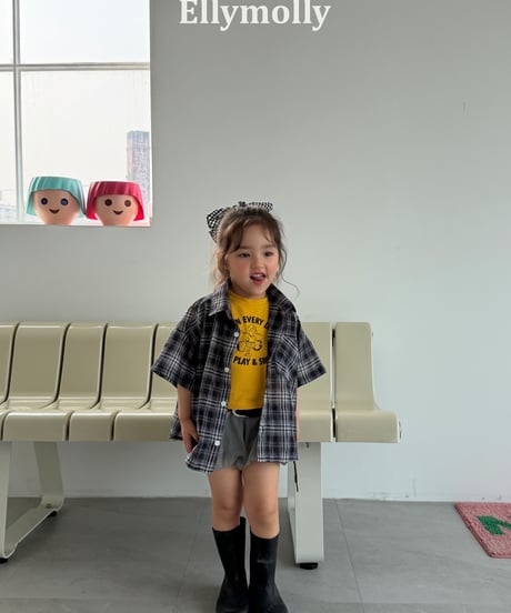 2[予約]ELLYMOLLY netty short sleeve nb