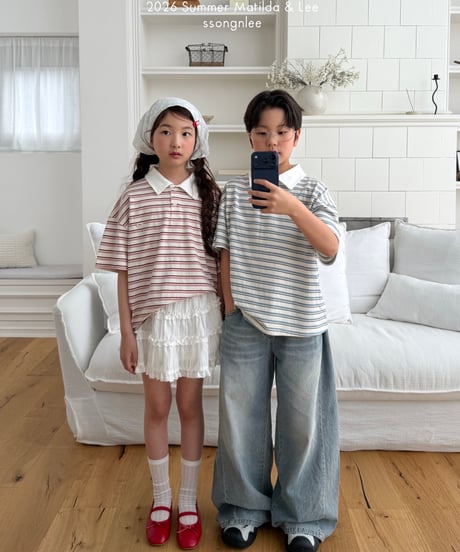 50[予約]matilda&lee jelly collar tee