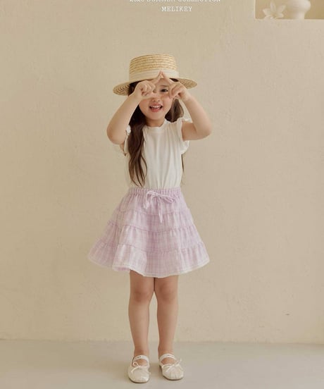 69[予約]melikey pocari cancan skirt pants