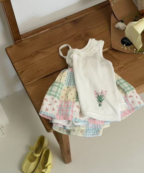 94[予約]aiai yo yo strap sleeveless top