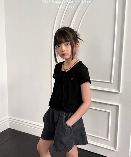 83[予約]matilda&lee wave cardigan set