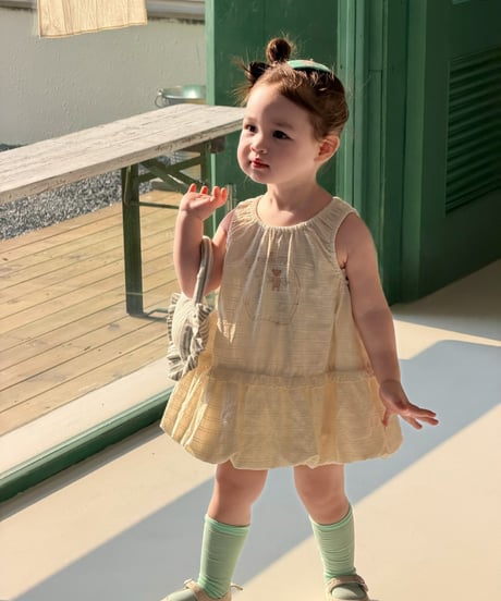 3[予約]mydaughter soft baby dress(bag set)
