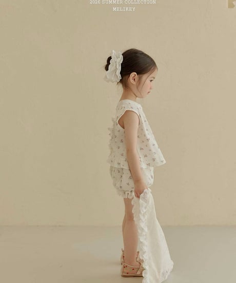 81[予約]melikey lace frill bag