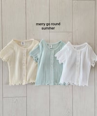 31[予約]merry go round slim cardigan