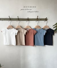 28[予約]monbebe caramel tee