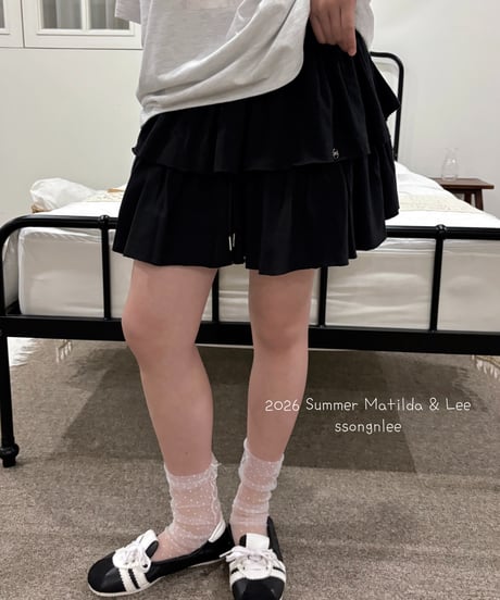 54[予約]matilda&lee day ruffle skirt