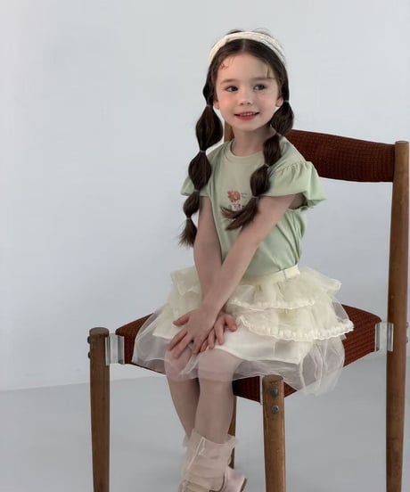 32[予約]aiai cream sasha skirt