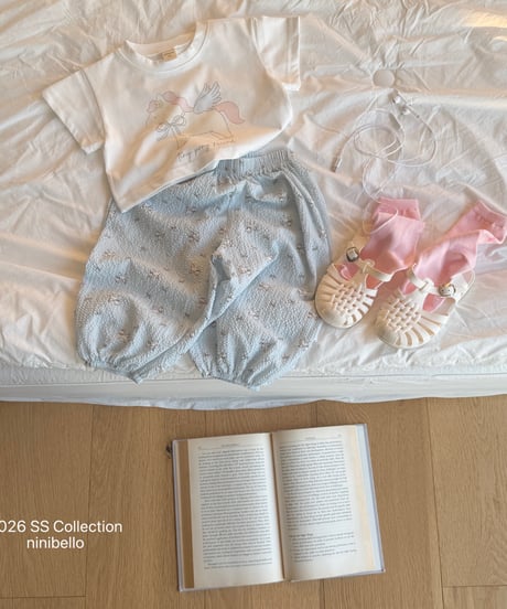 21[予約]ninibello apple pony crop tee
