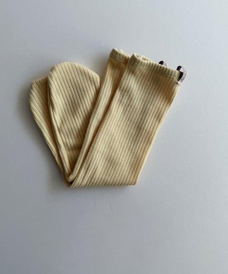 117[予約]ELLYMOLLY colored rib socks