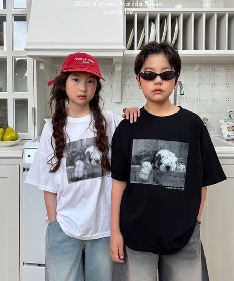 44[予約]matilda&lee good puppy tee