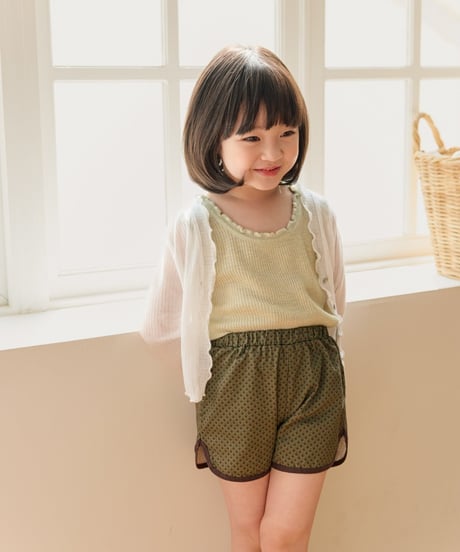 3[予約]mon Atelier sabet frill camisole