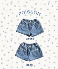 10[予約]poisson vintage lace shorts