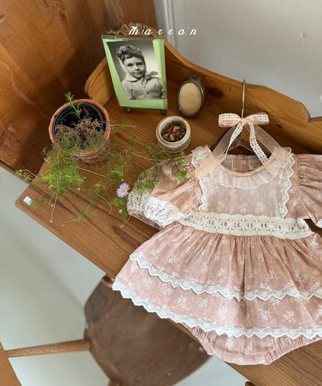 42[予約]marron sofia suit(6-18m)