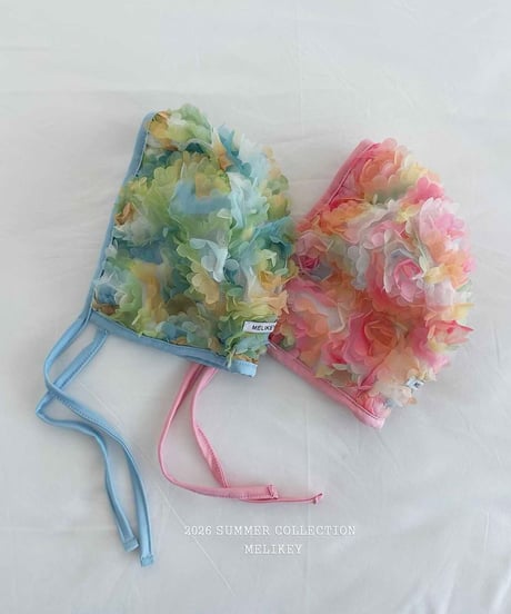 79[予約]melikey color pop swim cap