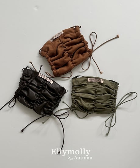 102[予約]ELLYMOLLY string mini bag