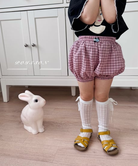 18[予約]poisson check bloomer