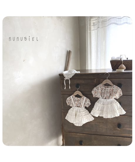 30[予約]nunubiel blossom blouse
