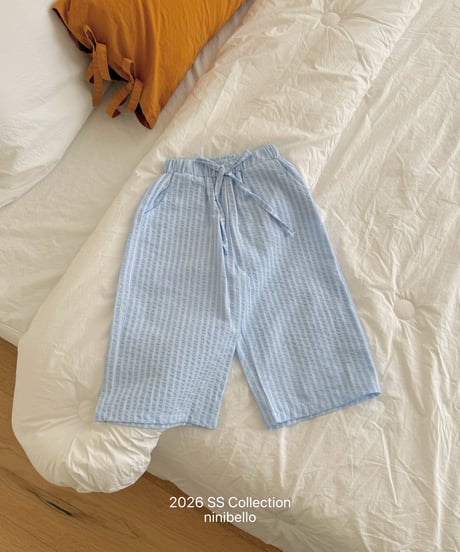 47[予約]ninibello lounge cotton pants