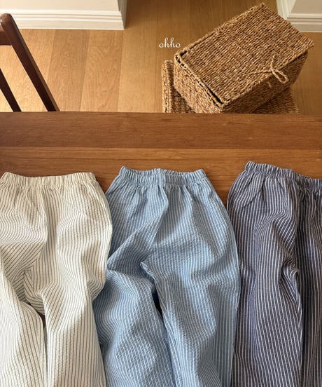 4[予約]ohho pepper strope pants