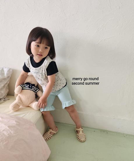 58[予約]merry go round jelly sleeveless set