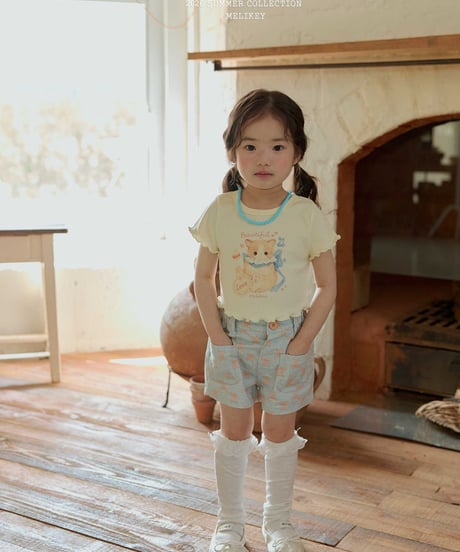 42[予約]melikey colored ribbon shorts