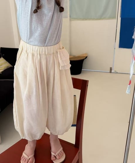 69[予約]aiai cloud fit balloon pants