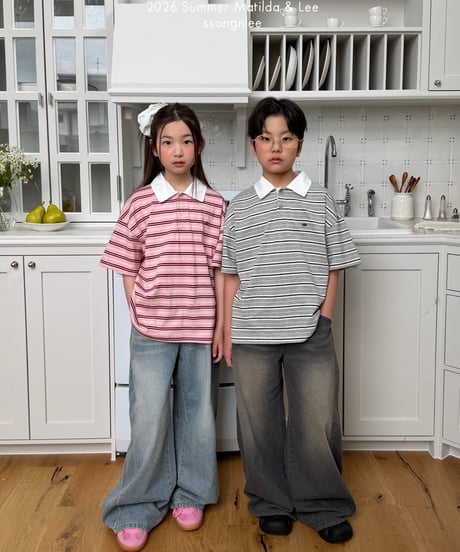 51[予約]matilda&lee classic collar tee