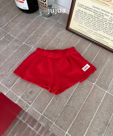 14[予約]jujua pintuck short pants