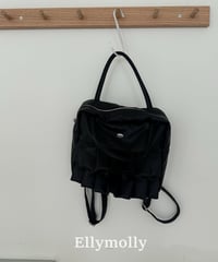 103[予約]ELLYMOLLY square frill bag