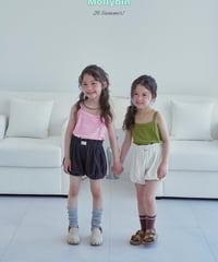 15[予約]Mollybin bebe terry half pants