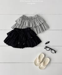 54[予約]matilda&lee day ruffle skirt