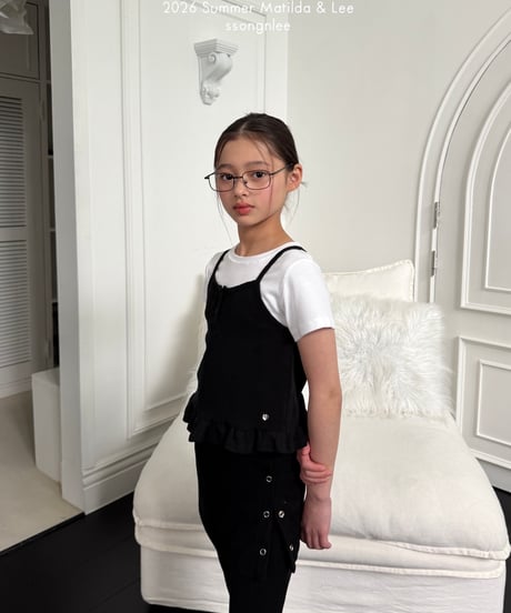4[予約]matilda&lee frill camisole