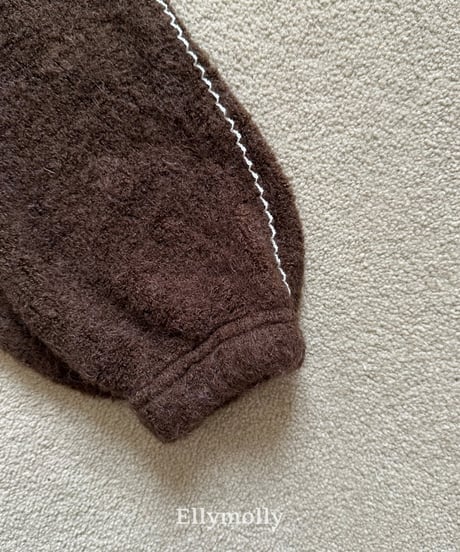 23[予約]ELLYMOLLY fuzzy hug jogger pants