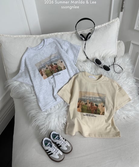 32[予約]matilda&lee alpaca tee